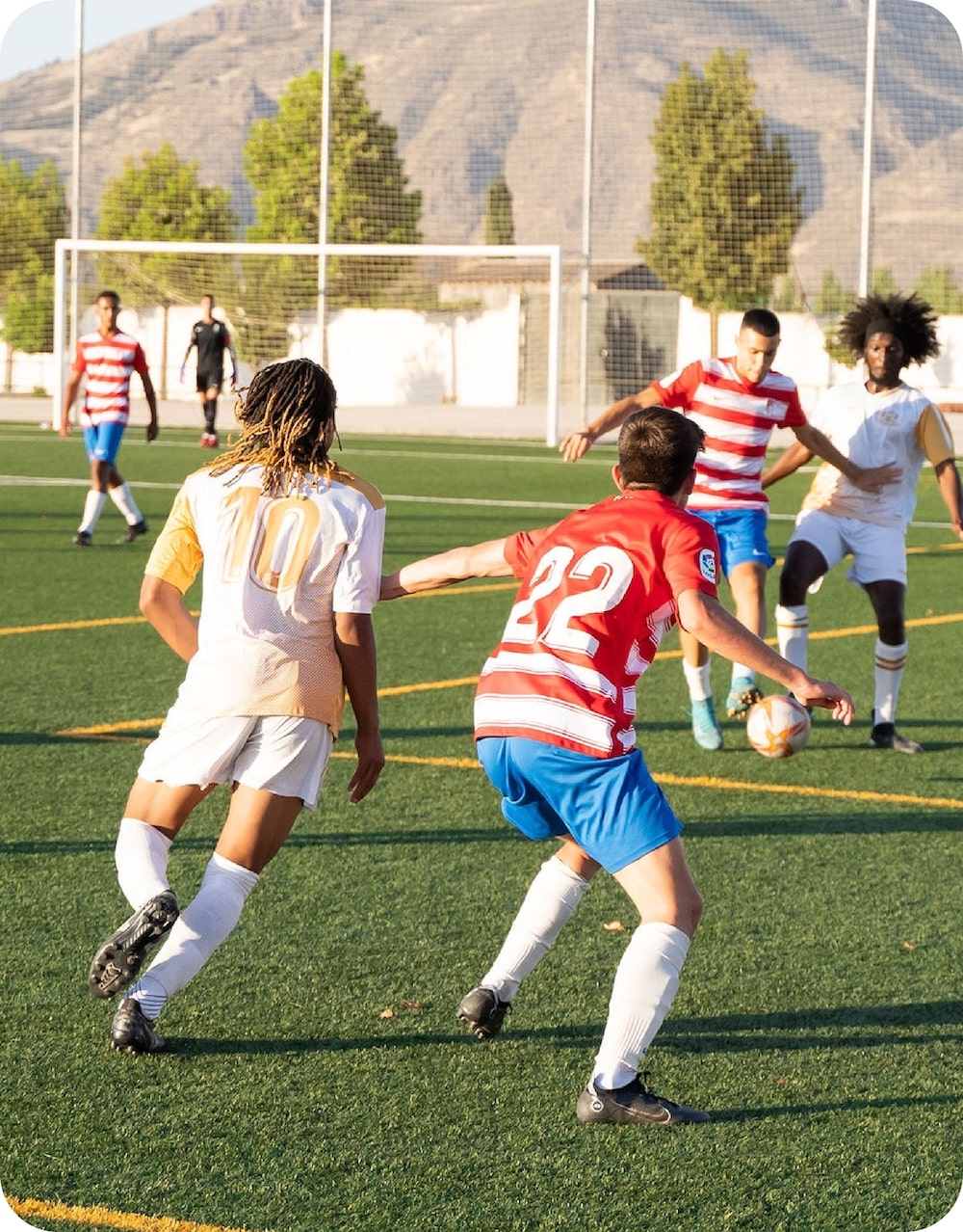 Entraînements terrain Académie de football